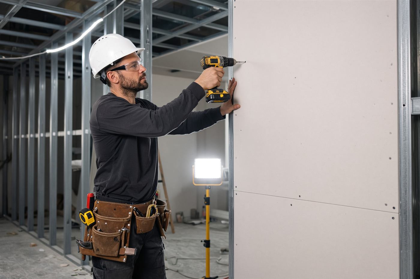 Drywall contractor El Paso TX — repair and installation